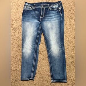 Womens Miss Me Plus 36 Skinny Jeans